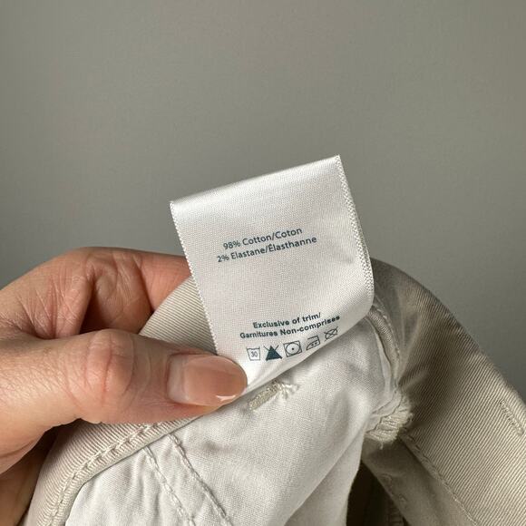 Jag Jeans The Maddie Capris Tan Cotton Pants Women's 4P - Picture 7 of 7